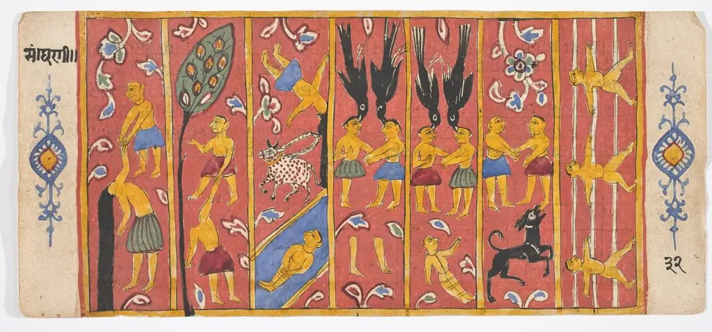 Tantric Manuscript "Sangrahani Sutra"