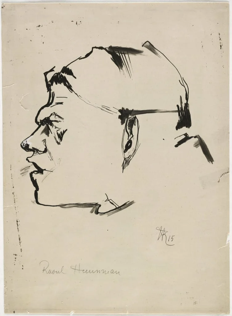 Untitled, by Hans Richter, ink, 1915