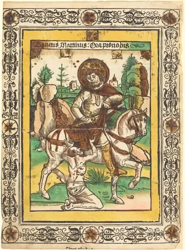 Saint Martin and the Beggar