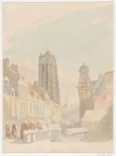 The fish market, Bruges