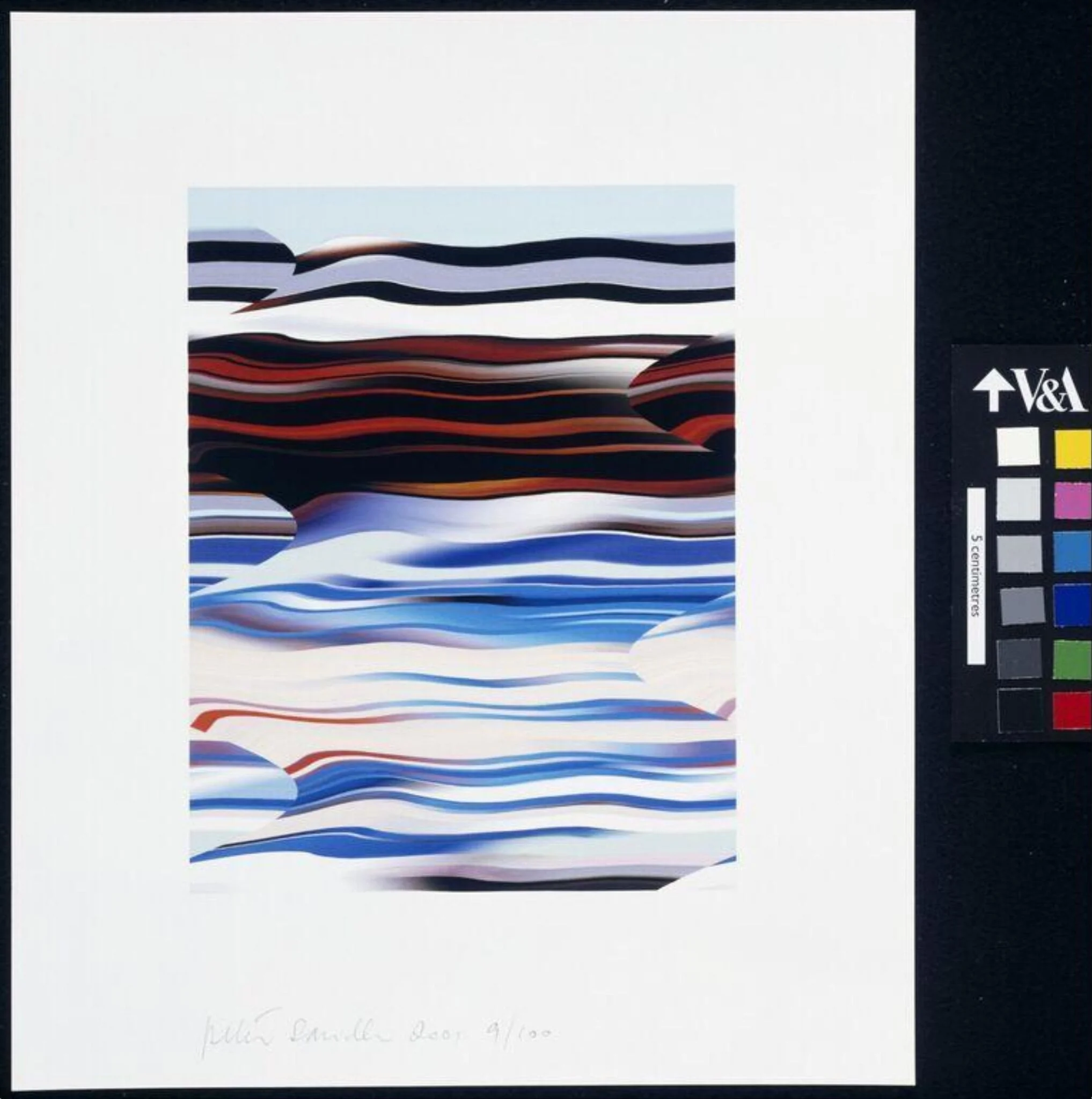 Waste Painting, by Peter Saville, 2001