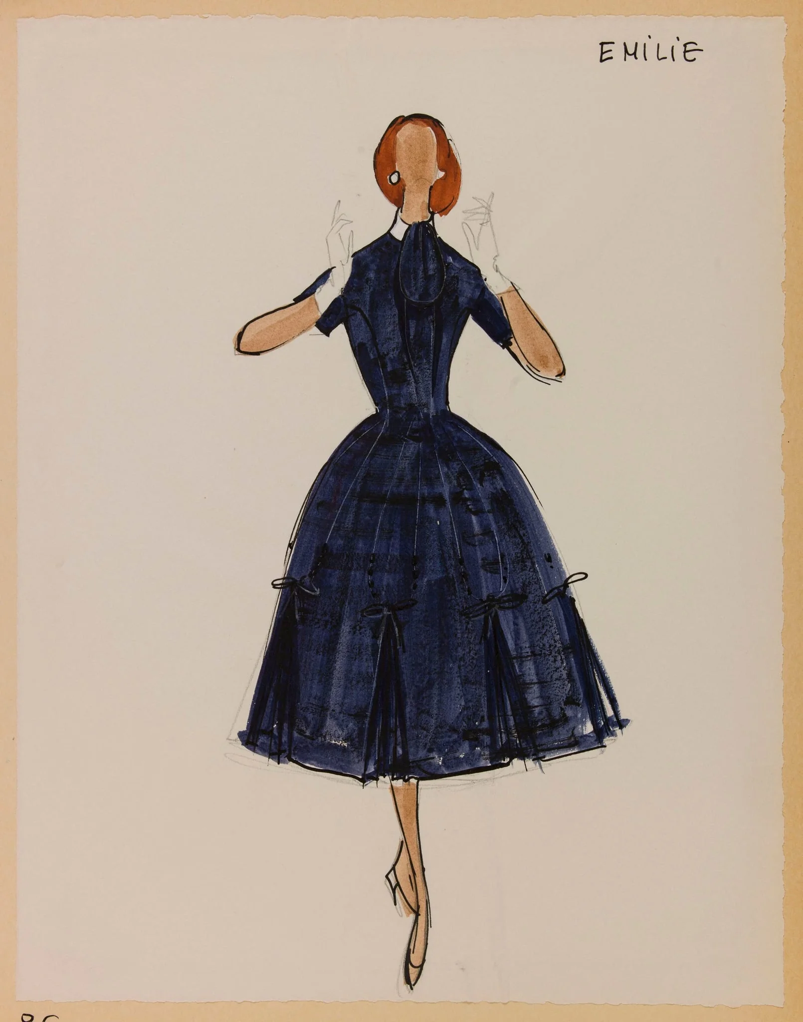 Emilie, by Carven, 1956