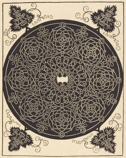 The Fifth Knot (with a six-pointed white shield)