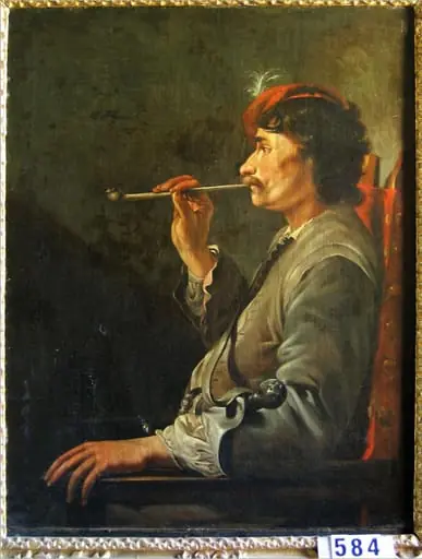 Soldat fumând