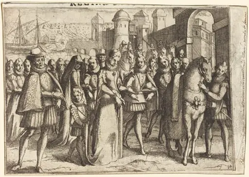 Arrival at Valencia [recto]