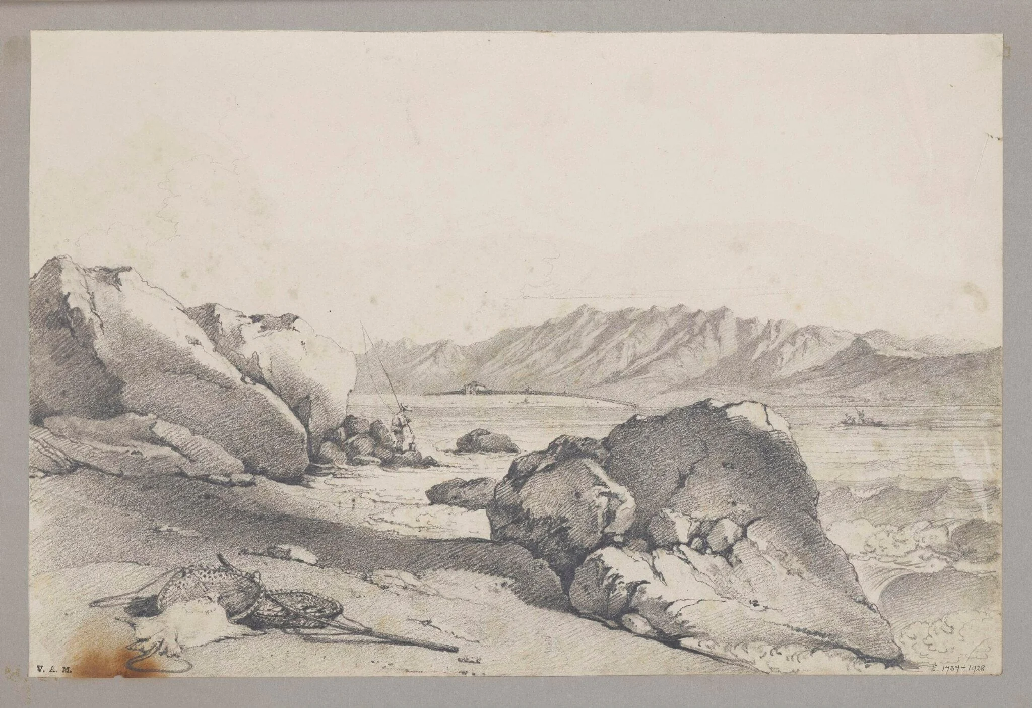 The Barrier, Macao, from Crysilia's Bay, by George Chinnery, 19