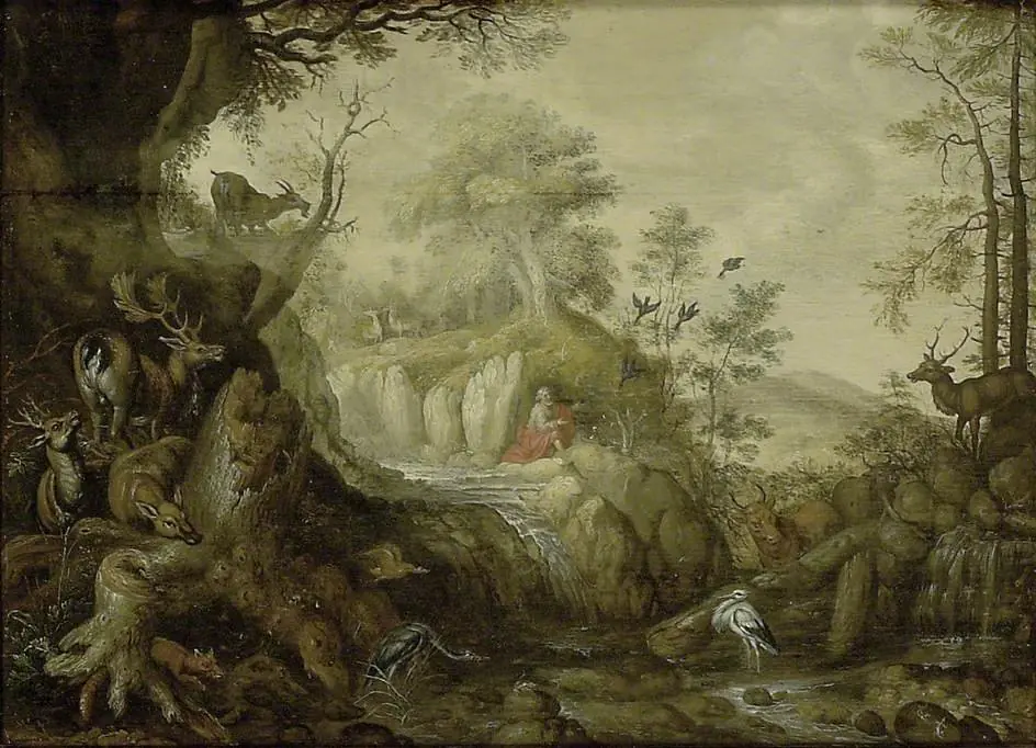 Elijah at the Brook Kerith