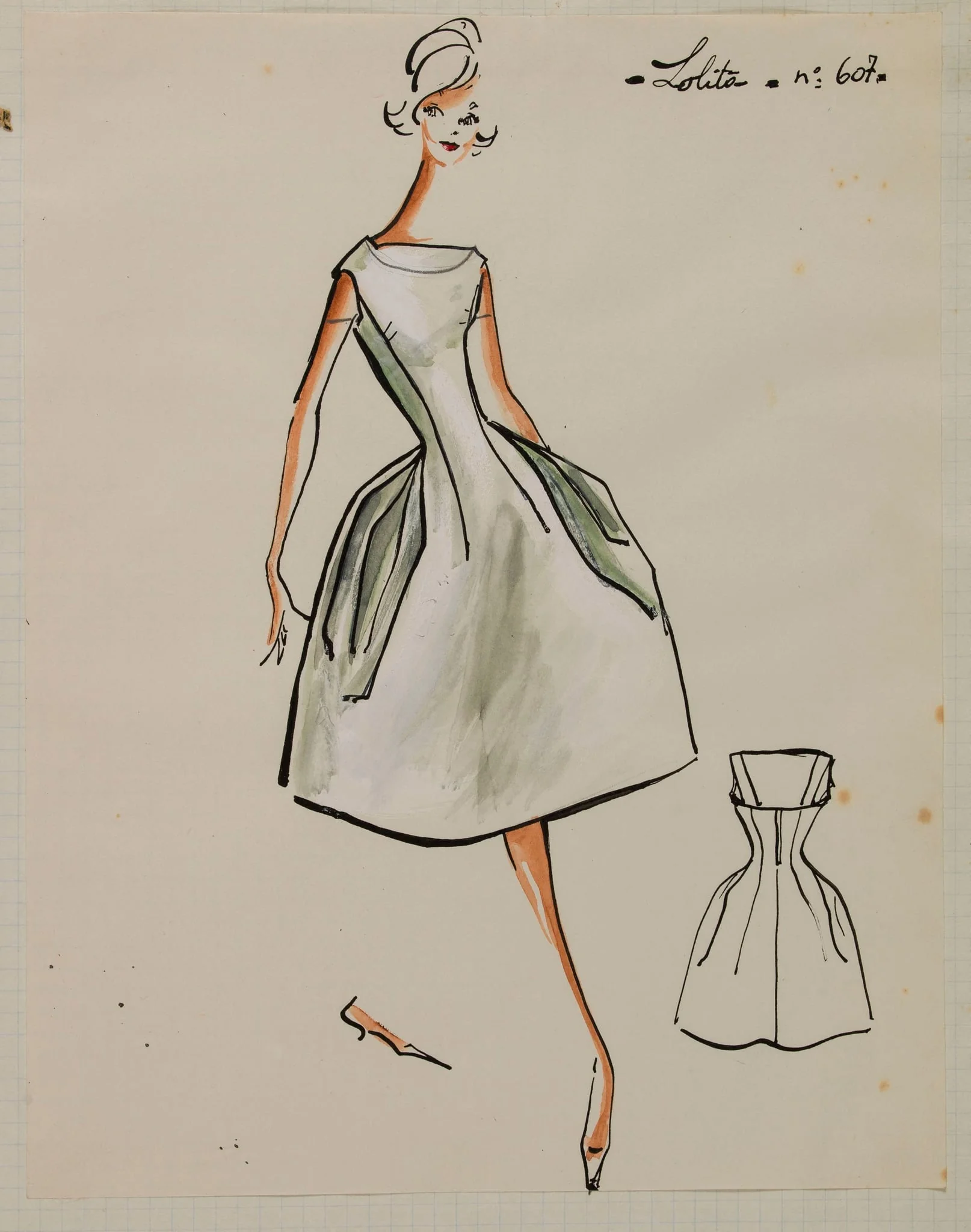 Lolita, by Marie-Louise Carven, 1958