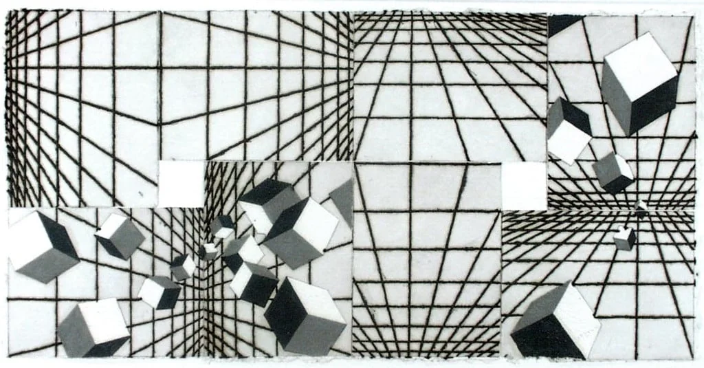 Untitled, by Mel Bochner, gouache, 1994
