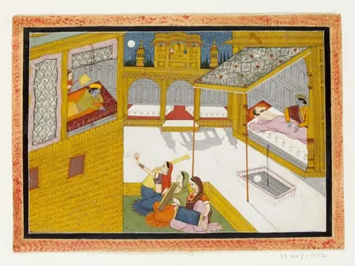 Sudama and Krishna