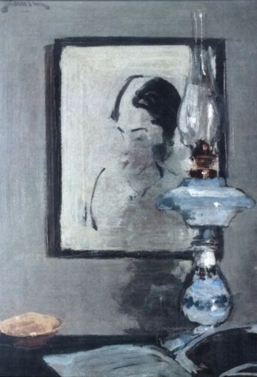 Lampa de la Drăghiceni, by Eustațiu Stoenescu, unspecified, 1930