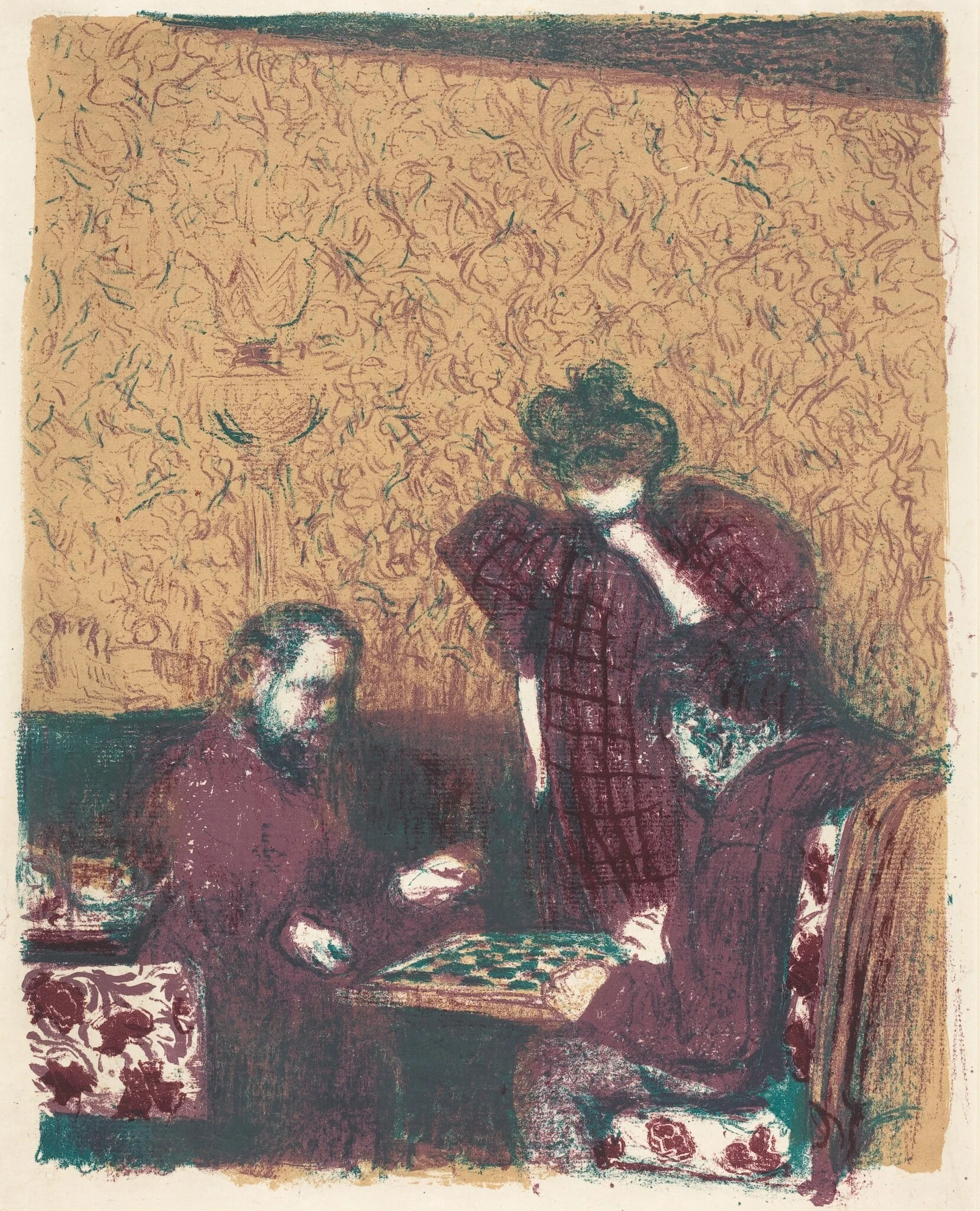 Game of Checkers (La partie de dames)