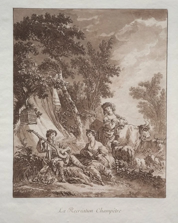 Rural Recreation, by Jean-Baptiste Le Prince, 1769