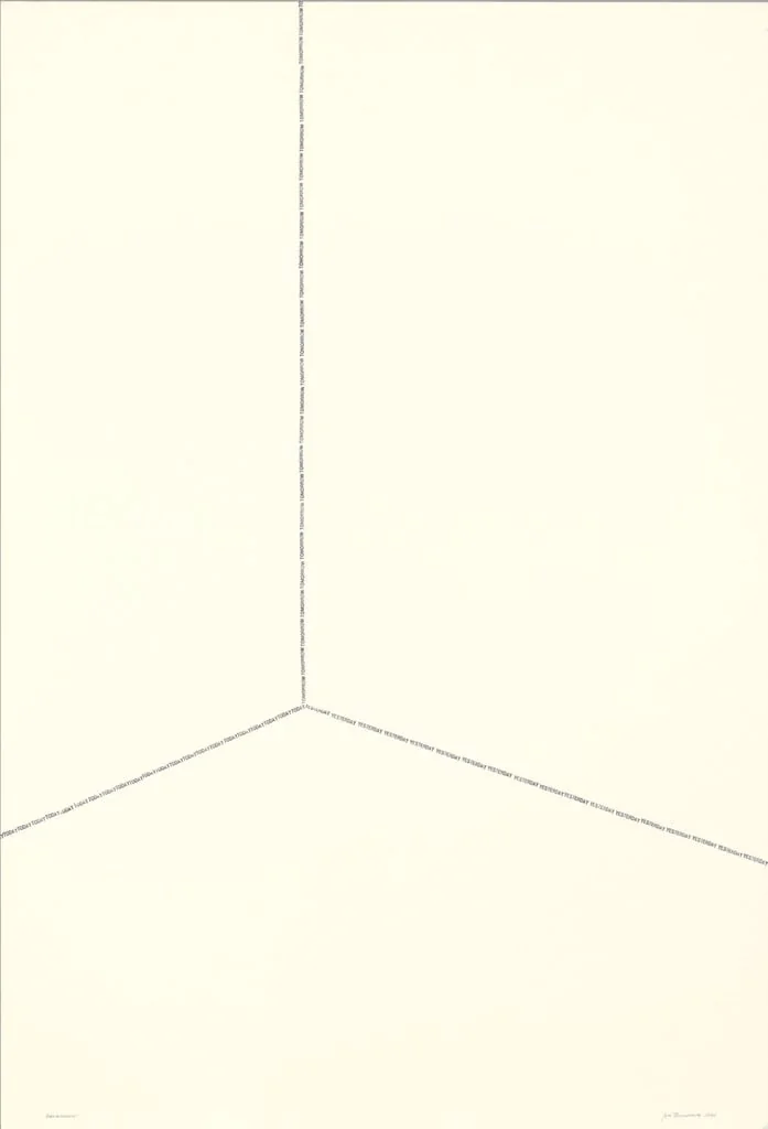 Untitled, by José Damasceno, ink, 2002