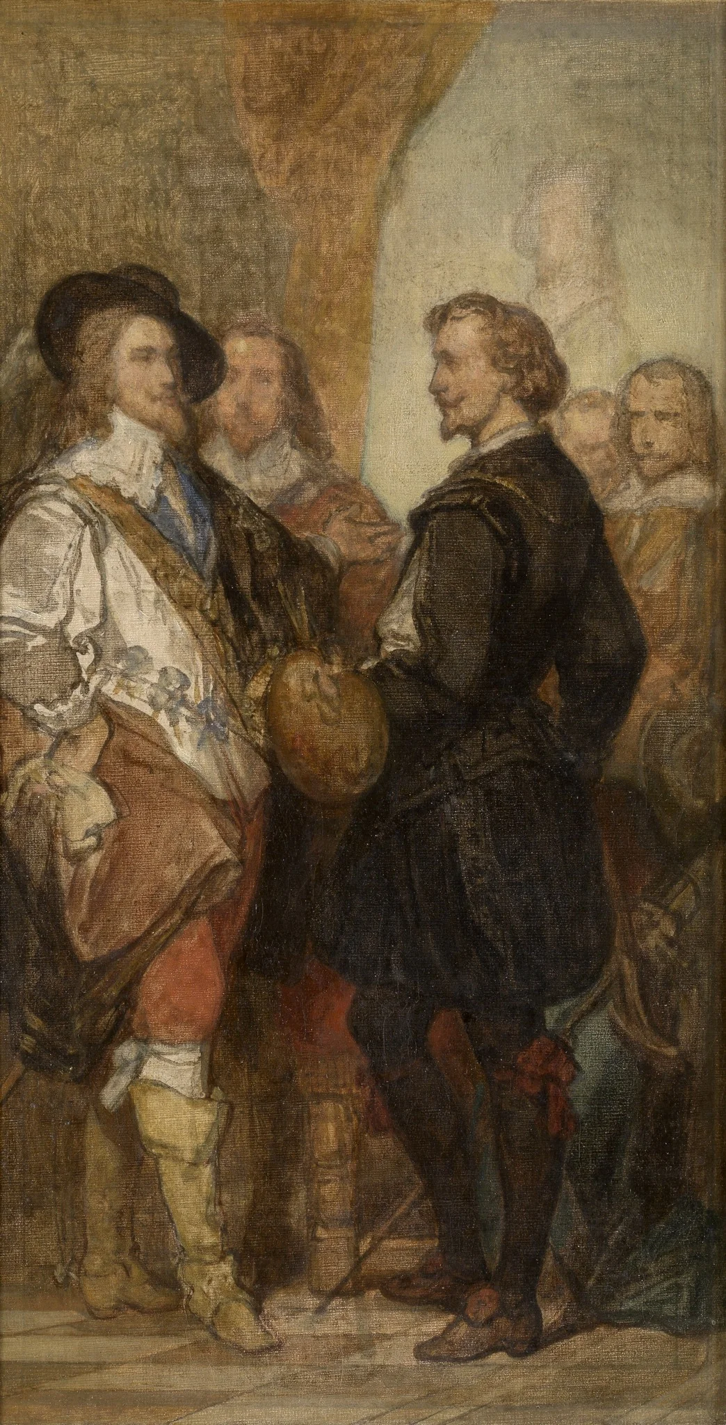 The Painter Anthony van Dyck in London