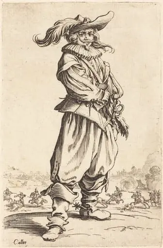 Soldier with Feathered Hat