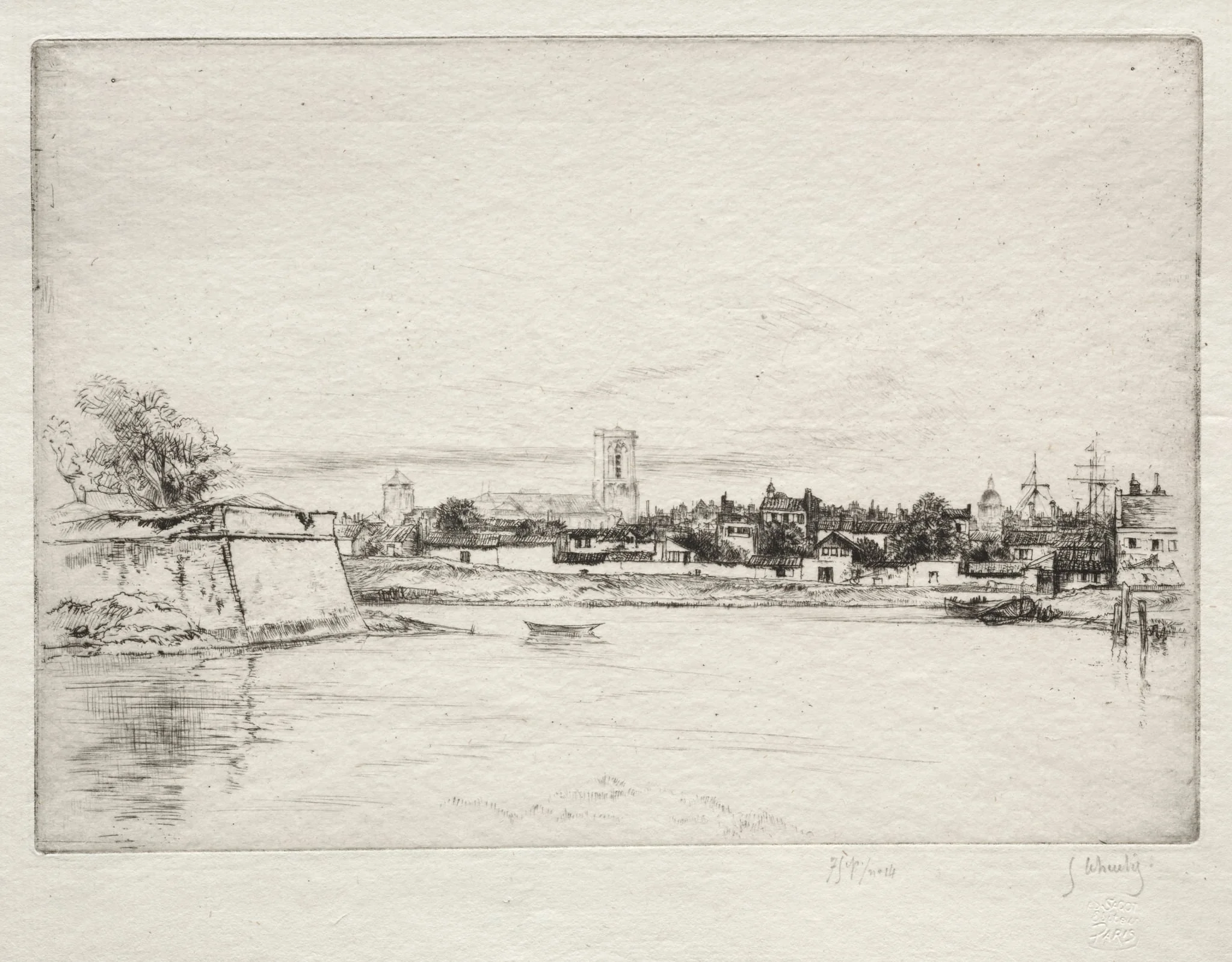Le Petit St. Eloi, La Rochelle, by Gustave Leheutre, 1923