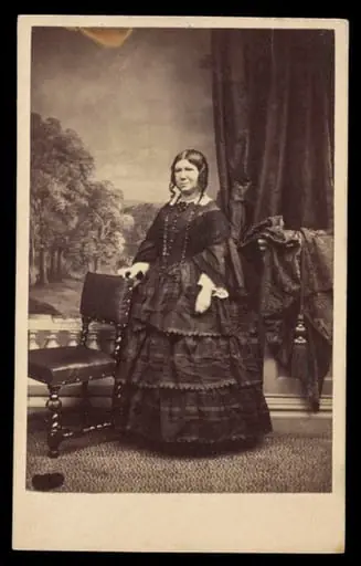 A portrait of 'Mrs Eliza Hill'