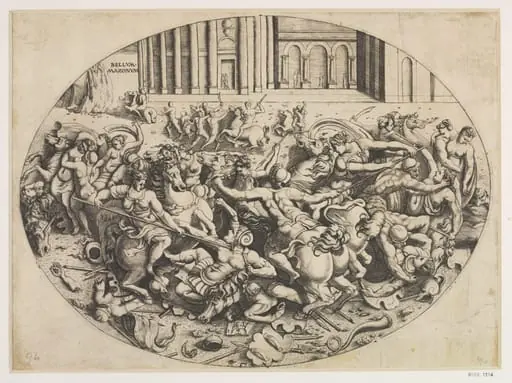 The Battle of the Lapithæ and Centaurs