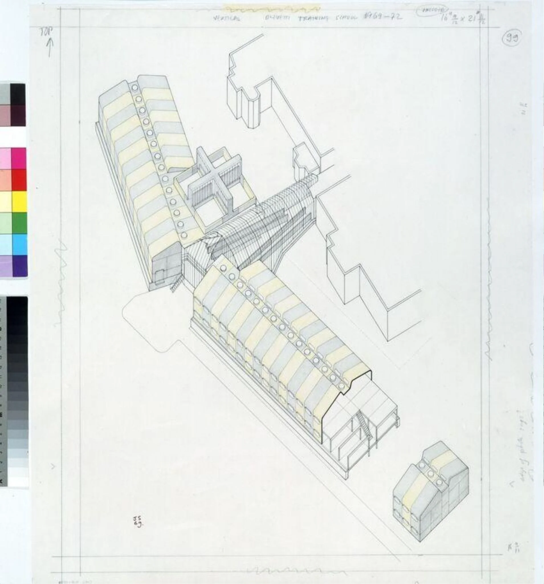 Design for the Olivetti Training School, Haslemere