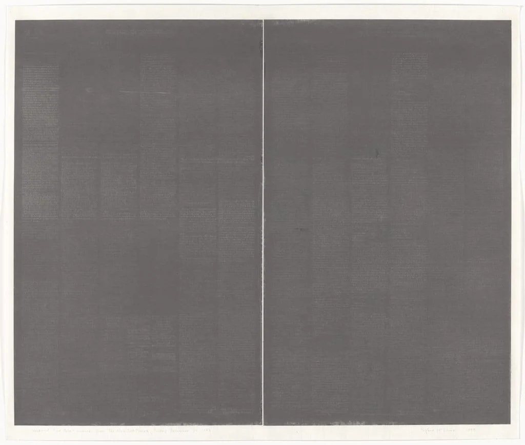 Untitled, by Stefana McClure, graphite, 1999