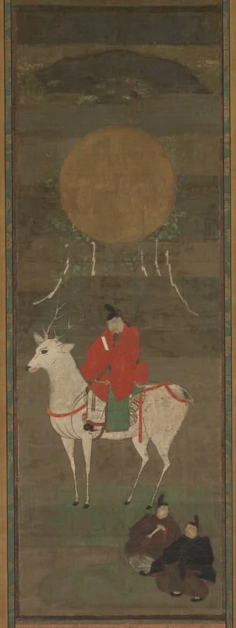 Departure from Kashima, by Unknown, unspecified, 1364