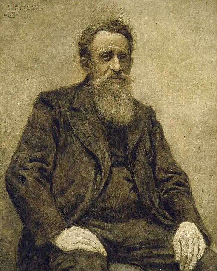 Portrait of Constantin Meunier