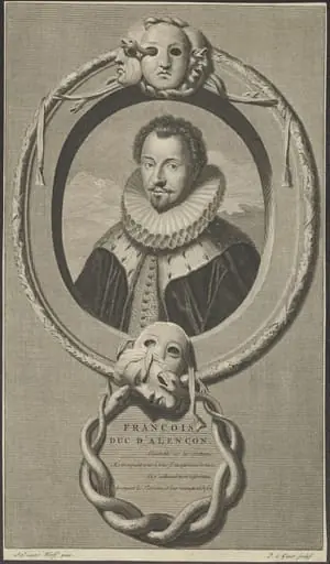 Portrait of Francois , duc d'Alençon [Duke of Anjou]