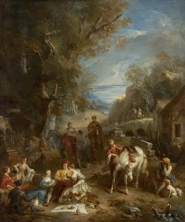 The hunt lunch