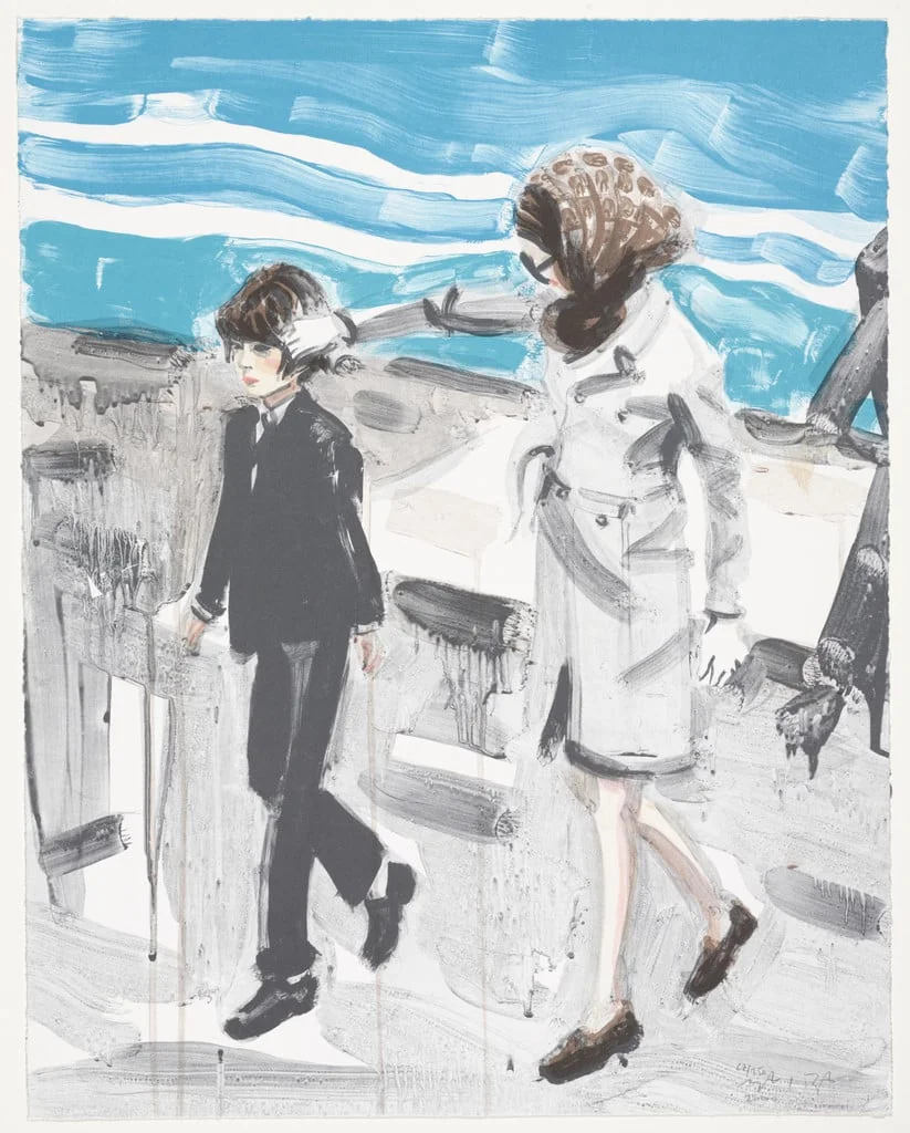 Untitled, by Elizabeth Peyton, ink, 2000