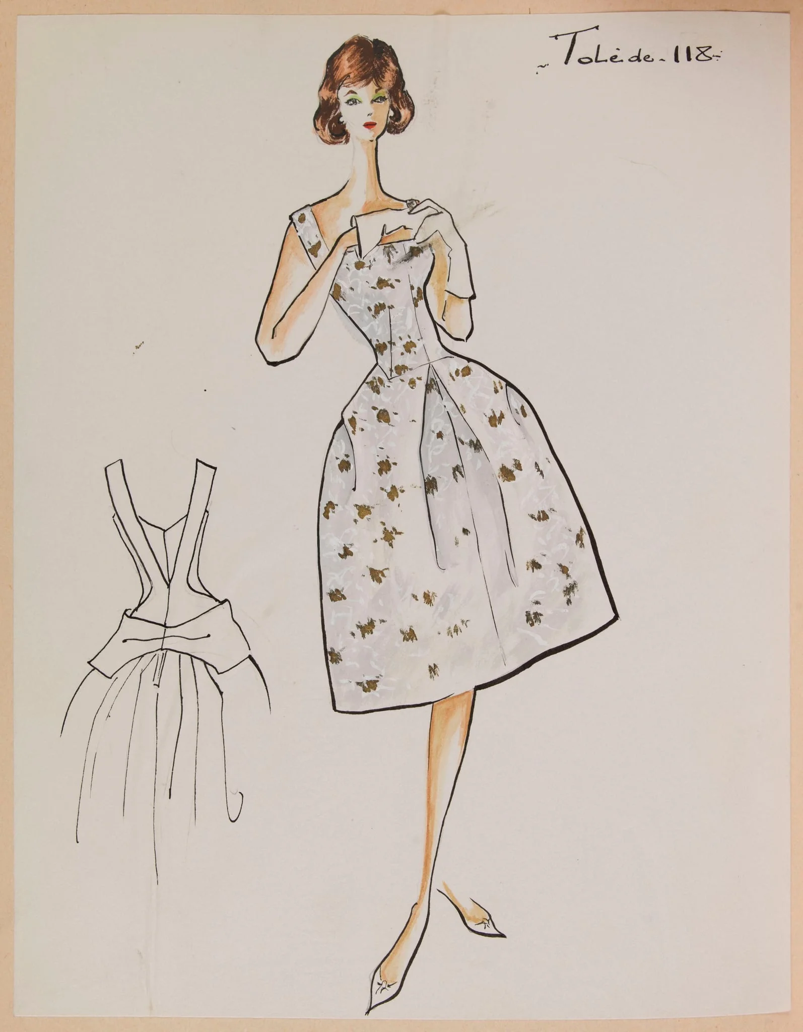 Tolède, by Marie-Louise Carven, 1958