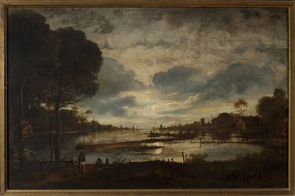 Moonlit landscape