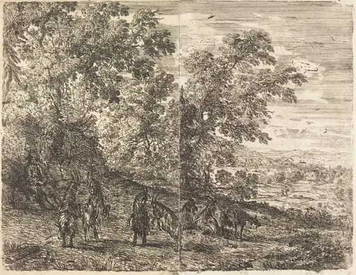 Shepherd with Goats (Les chèvres)