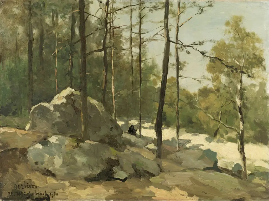 Wooded View near Barbizon