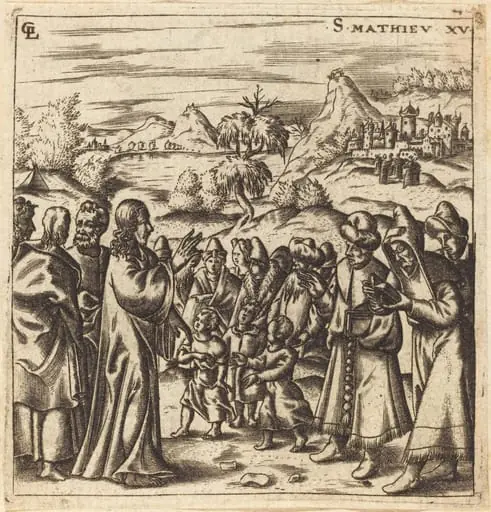 Christ Rebukes the Scribes and Pharisees