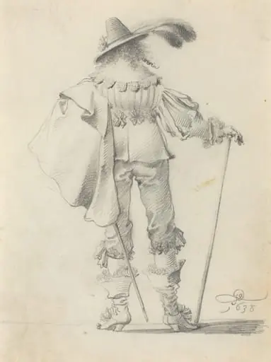 Gentleman Seen from Behind