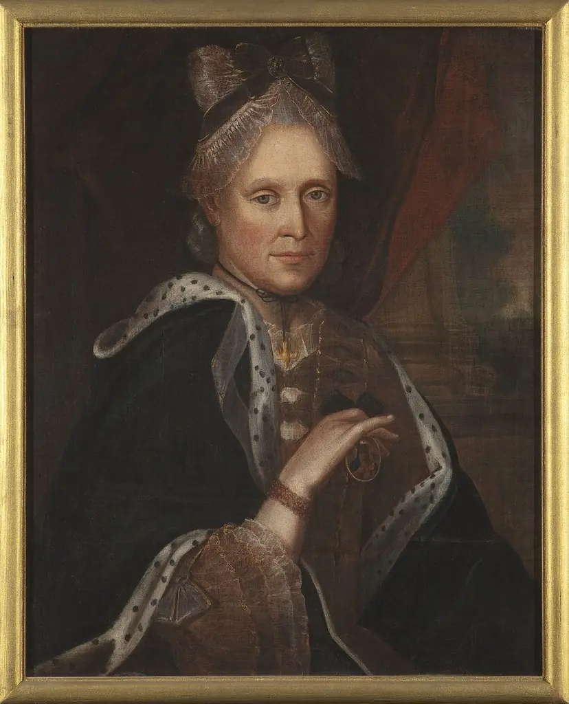 Portrait of Krystyna née Chrzanowska 1.v. Machwicz, 2.v. Kościa, wife of Jan (ca. 1705–after 1761)
