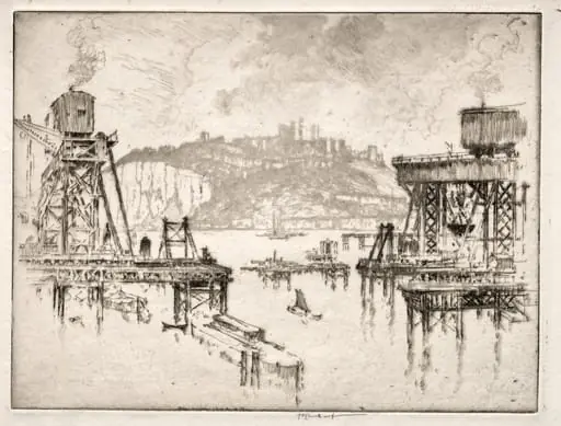 Building Dover Pier