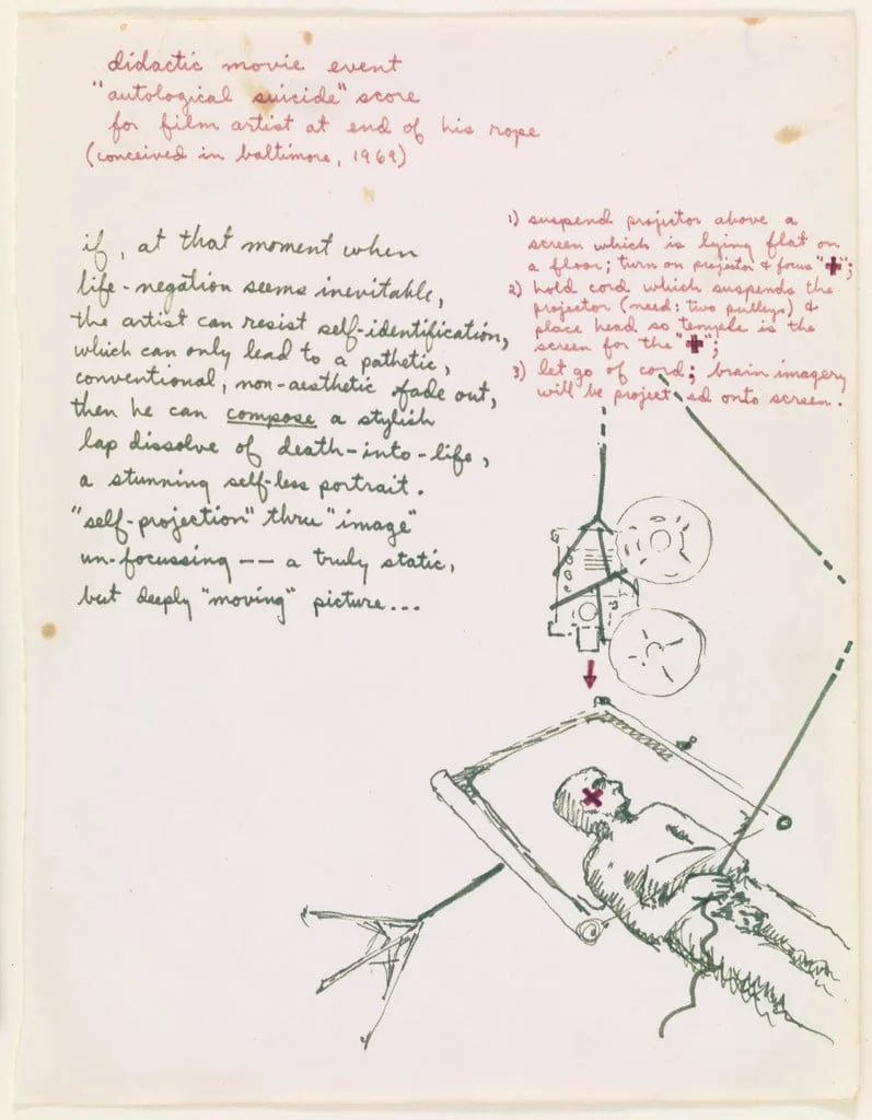 Untitled, by Paul Sharits, 1969