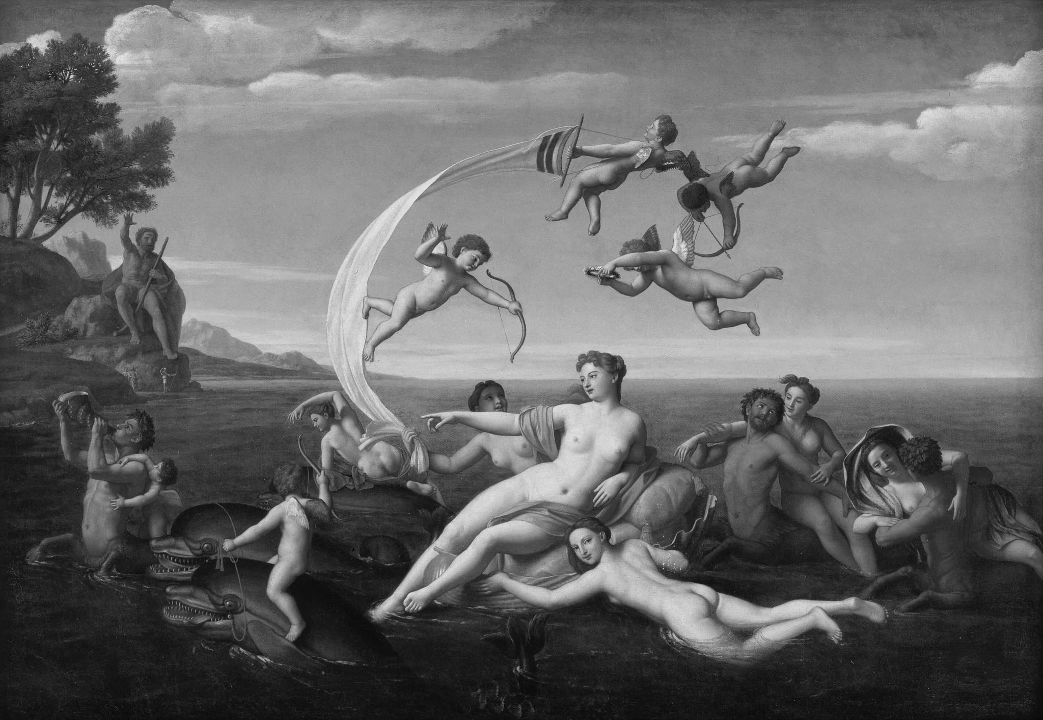 The Triumph of Galathea, by Unknown, 1750
