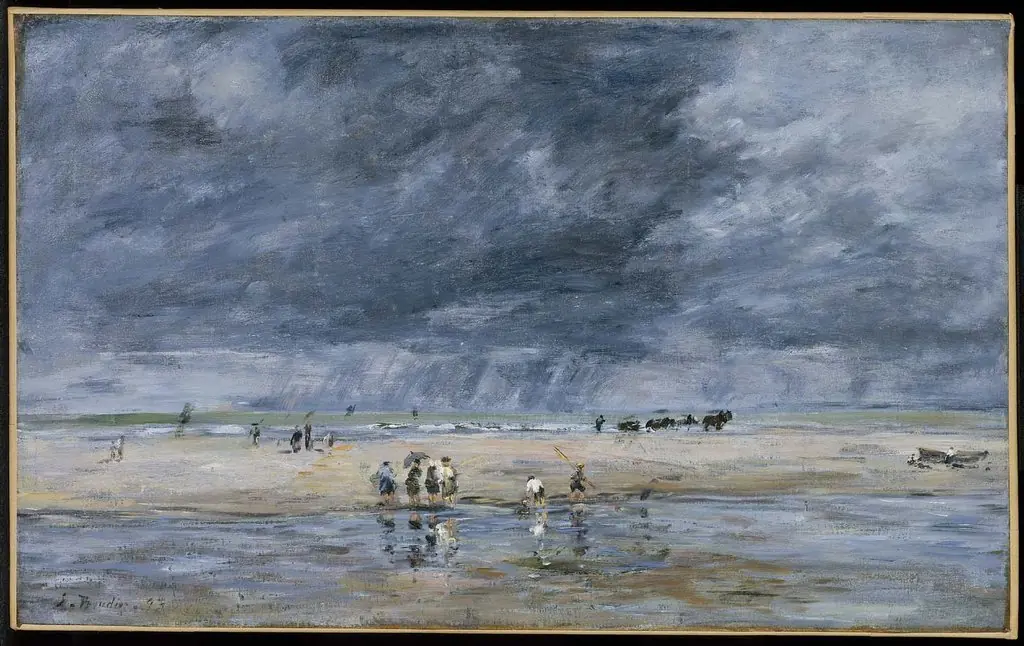 Figures on the Beach