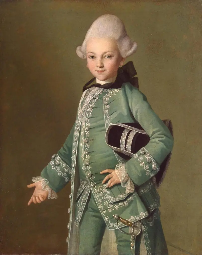 Portrait of Count Alexei Bobrinsky as a Child