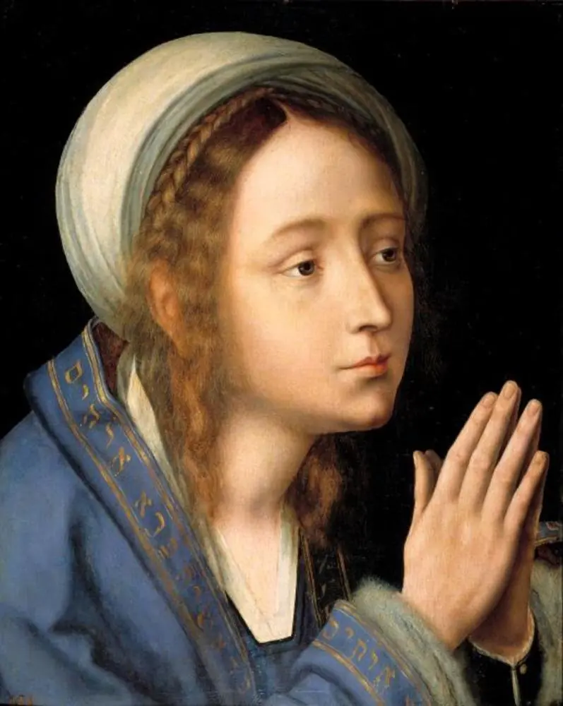 The Virgin in prayer
