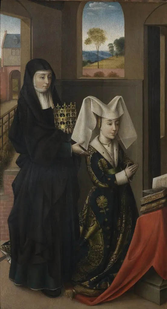 Isabella of Portugal with Saint Elisabeth