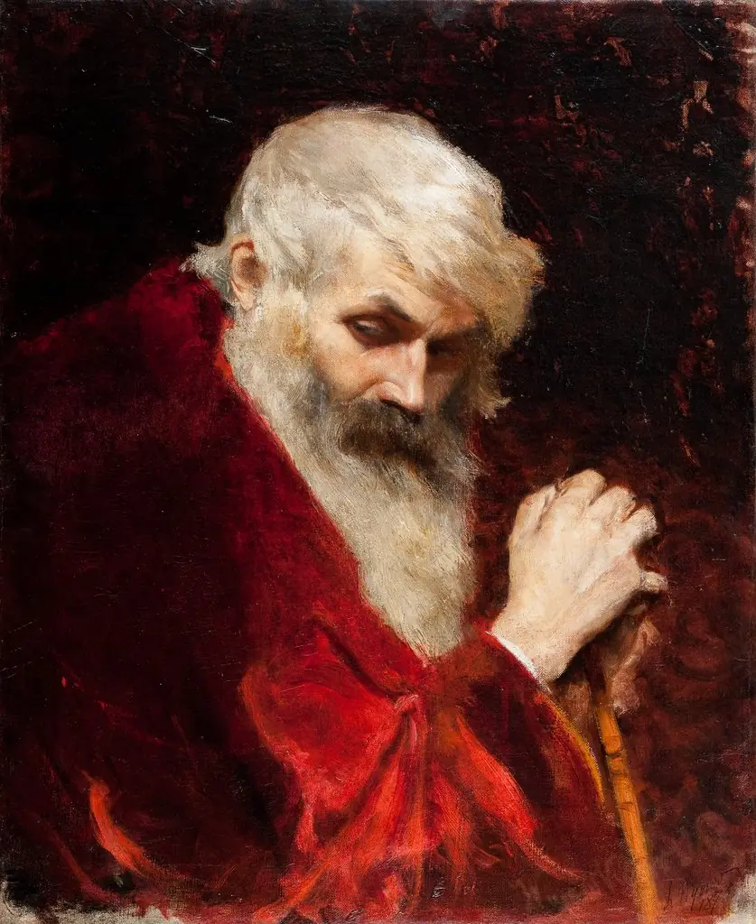 Bust of a Bearded Old Man