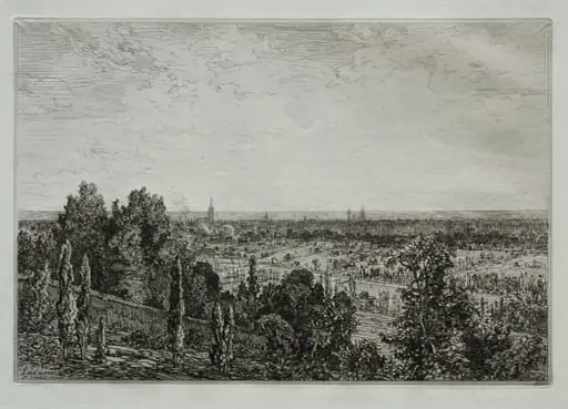Bordeaux, View from the Coast of Cénon
