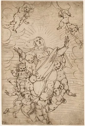 The Virgin in Glory