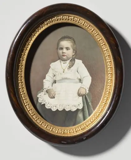 Clara L. White as a Child