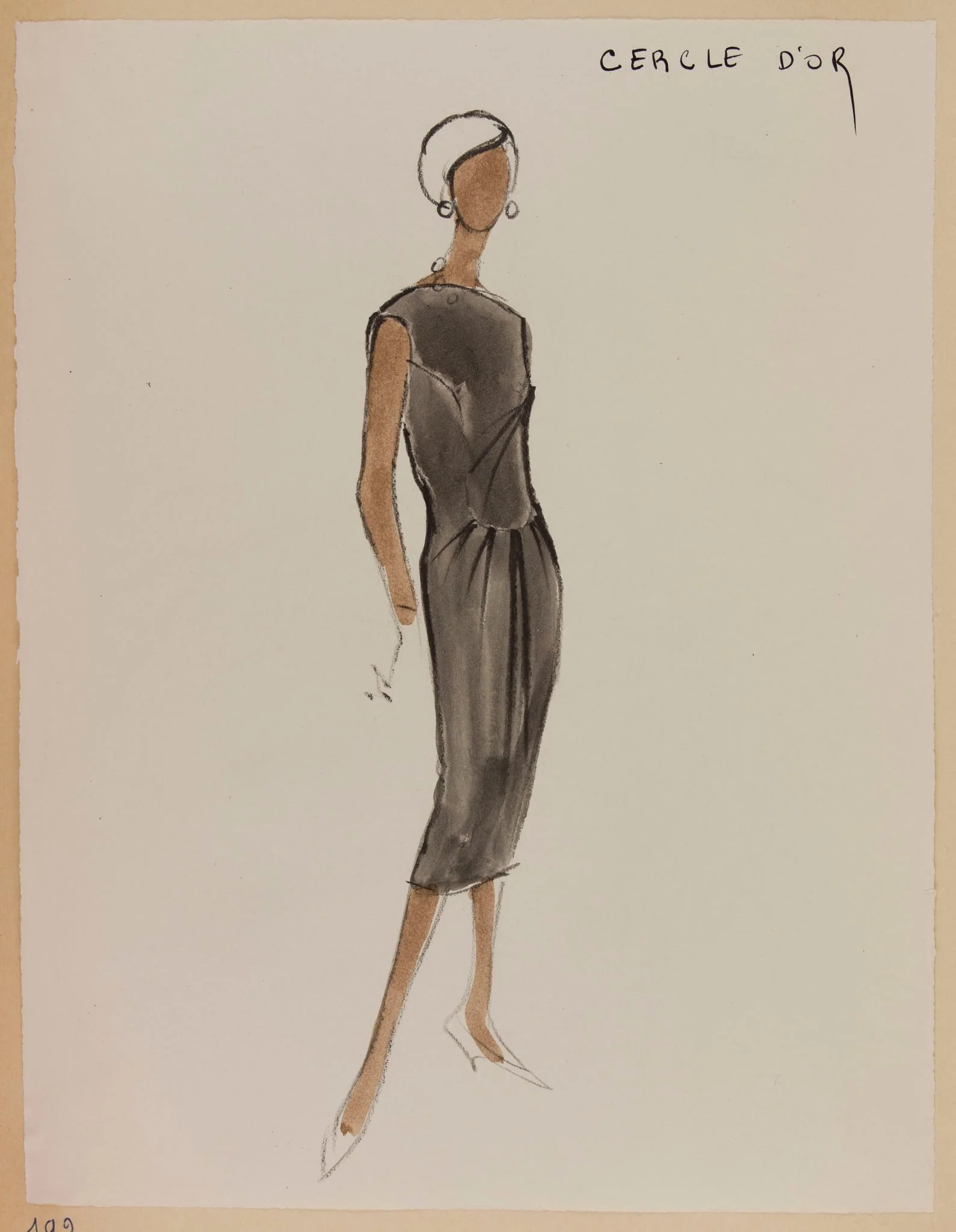 Cercle d'or, by Carven, 1956
