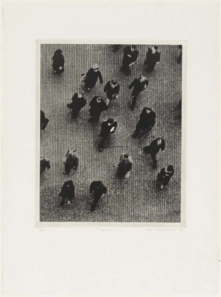 Untitled, by Bea Maddock, ink, 1972